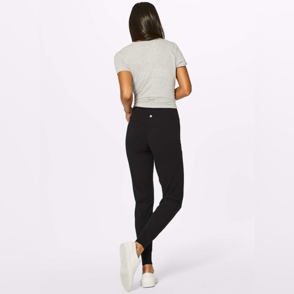 LULULEMON Black Back In Action Jogger - Picture 2 of 8